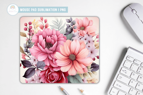 Download Floral Mouse Pad Sublimation - Mouse pad sublimation Collection