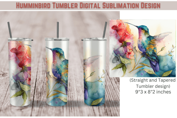 Download Hummingbird Tumbler | Digital Graphic - Tumbler Collection
