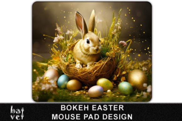 Download Bokeh Easter Mouse Pad Sublimation Print - Mouse pad sublimation Collection