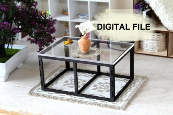 Download Miniature Modern Table Digital File Doll - Premium Bundle