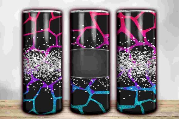 Download Bright Glitter Animal Print Tumbler - Tumbler Collection
