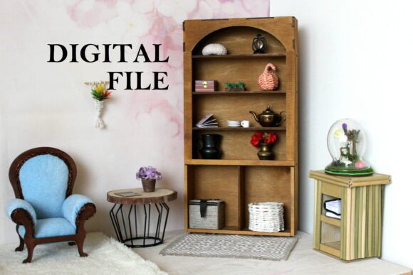 Download Miniature Display Cabinet Digital File - Premium Resources