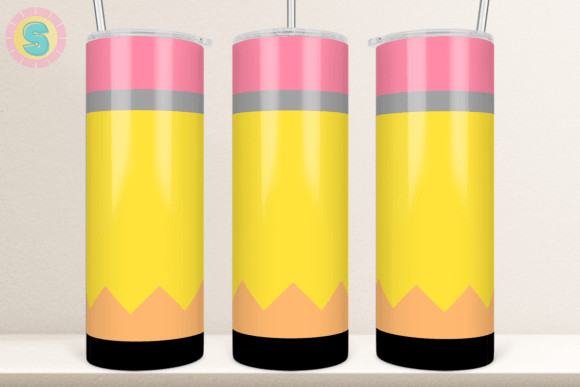 Download School Pencil 20Oz Tumbler Wrap - Tumbler Collection