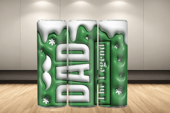 Download Fathers Day 3D Tumbler Wrap Design - Tumbler Collection