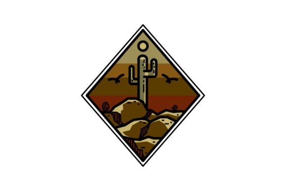 Download Badges and Emblem Nature Cactus Design - Cactus design Collection