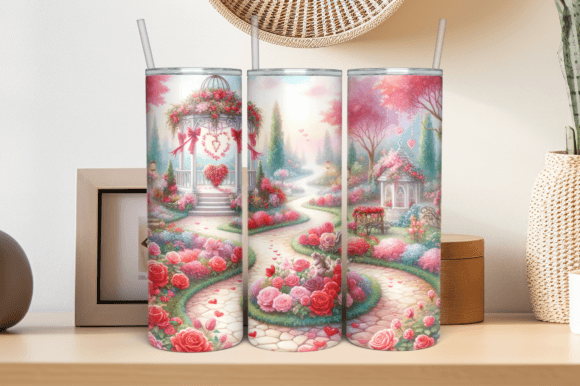 Download Valentine's Day Sublimation Tumbler Wrap - Tumbler Collection